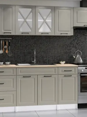 Rychlé Dodání Kuchyňská Linka Magda 240/180 kámen MAT