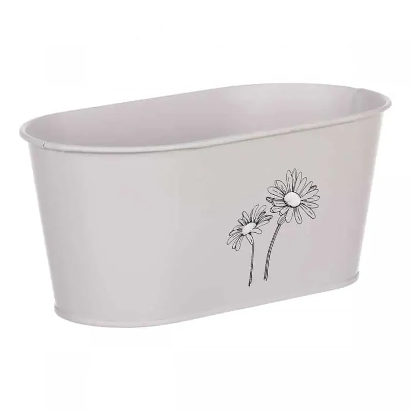Obal kovový -truhlík KK104 GREY Must-Have