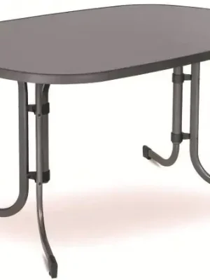 PIZARRA zahradní stůl kovový 132x90cm Poslední Šance