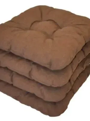 Must-Have Sedák UNI set 4 kusy - hnědý melír