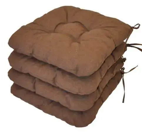 Must-Have Sedák UNI set 4 kusy - hnědý melír