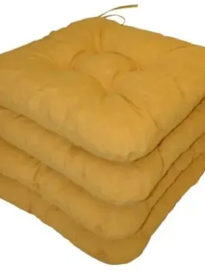 Originální Sedák UNI set 4 kusy - žlutý melír