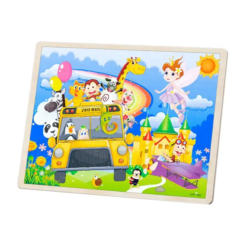 Dřevěné puzzle ZOO MHBH1180 Sezónní Sleva
