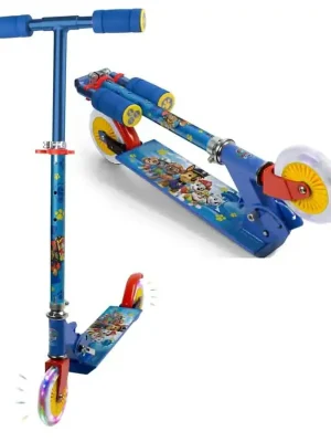 Dětská skládací koloběžka se svítícími kolečky Paw Patrol KOBH1189 Nejlepší Volba