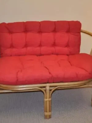 Polstr na lavici Bahama vínový melír Originální