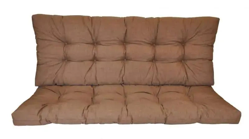 Polstr na zahradní houpačku 120 cm - hnědý melír Odeslání Ihned