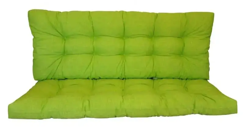 Nejlepší Volba Polstr na zahradní houpačku 120 cm - světle zelený melír