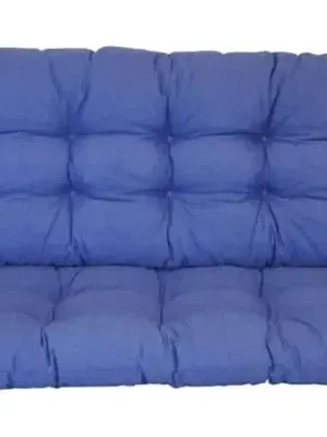 Polstr na zahradní houpačku 120 cm - tmavě modrý melír Vysoce Kvalitní