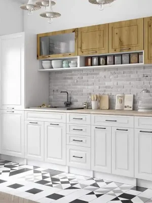 Omezená Nabídka Kuchyňská linka Brigita 300 artisan/bílá MAT