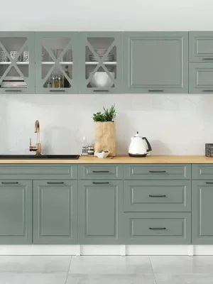 Nízká Cena Kuchyňská linka Tyra 260 světle zelená MAT