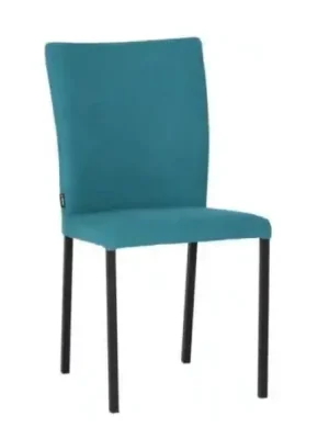 Jídelní židle Blake nerez/petrolejová - II.jakost POSLEDNÍ KUS Cenový Hit