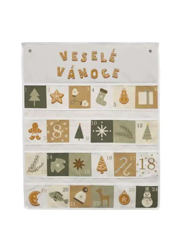 Vrácení Zdarma Adventní kalendář veselé Vánoce