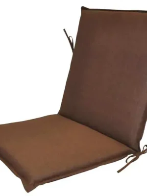 Bezpečná Platba Polstr křeslo nízké - hnědý melír