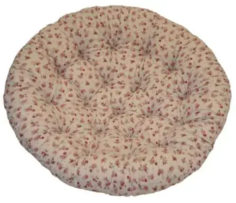 Autentický Polstr na křeslo papasan 100 cm - růže