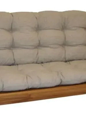 Rychlé Dodání Polstr na zahradní lavičku 120 cm - béžový melír
