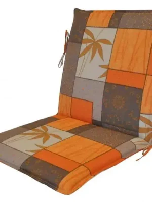 Ověřený Polstr křeslo nízké - oranžový list