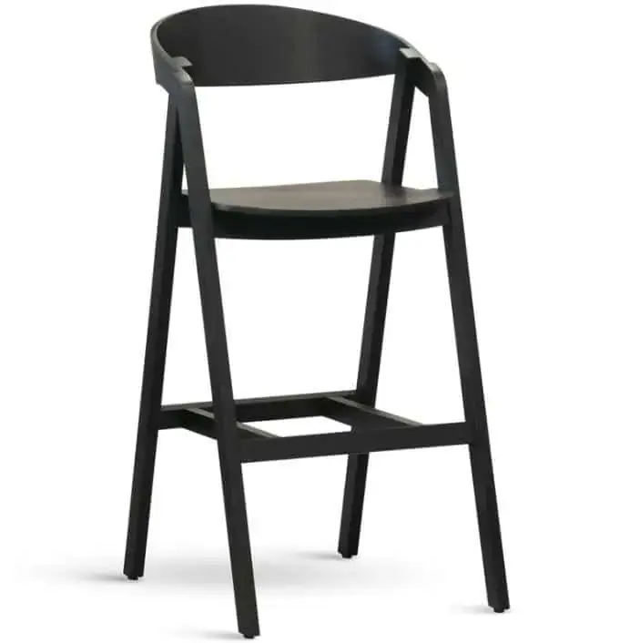 Židle GURU bar HOME - černá Nejlepší Volba