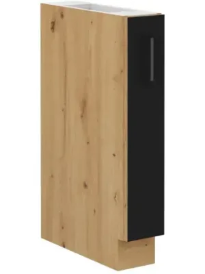 Jen Po Omezenou Doba Kuchyňská skříňka Molly 15 D CARGO BB černá/dub artisan