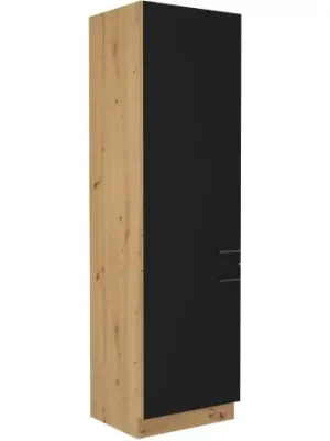Kuchyňská skříňka Molly 60 DK 210 2F černá/dub artisan Sleva
