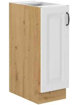 Kuchyňská skříňka Stipe 30 D CARGO BB bílá/dub artisan Horká Nabídka