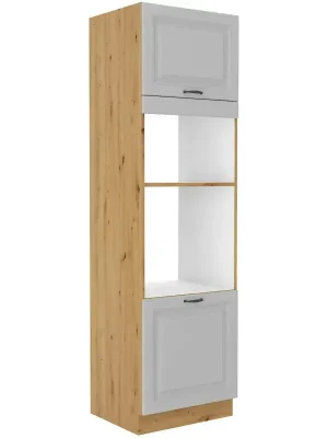 Kuchyňská skříňka Stipe 60 DPM 210 2F bílá/dub artisan Akční Cena