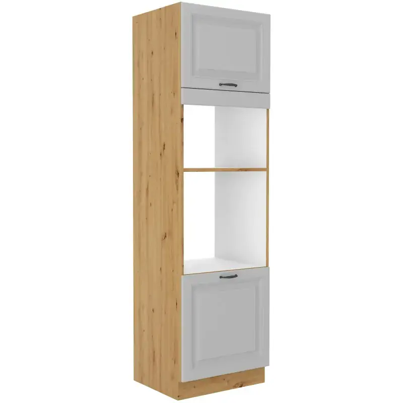 Kuchyňská skříňka Stipe 60 DPM 210 2F bílá/dub artisan Akční Cena