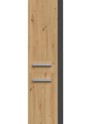 Koupelnová skříňka Noeli II antracit/dub artisan Levný