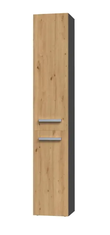 Koupelnová skříňka Noeli II antracit/dub artisan Levný