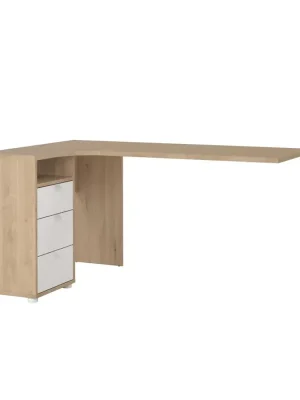 Nejlepší Cena Deska psacího stolu Sigal 582, jackson hickory/bílá