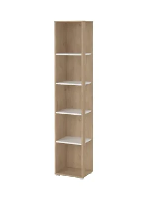 Knihovna Sigal 590, jackson hickory/bílá Víkendová Akce
