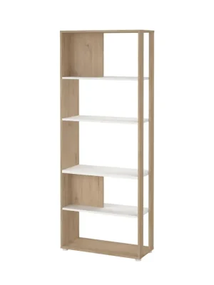 Knihovna Sigal 592, jackson hickory/bílá Tovární Cena