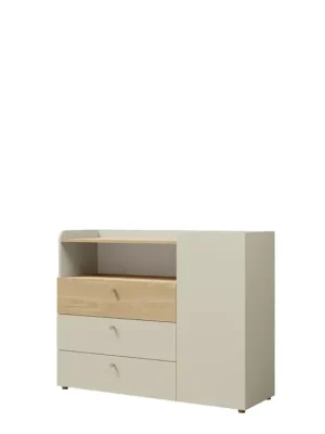 Komoda Yuva R9 béžová/dub Poslední Šance