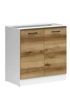 Aktuální Kuchyňská skříňka Junona Line D2D/80/82, dub delano