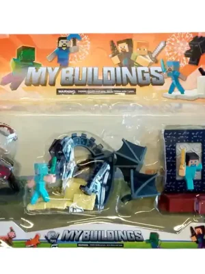 Kolekce figurek Minecraft Portál FIBH2055 Pouze Dnes