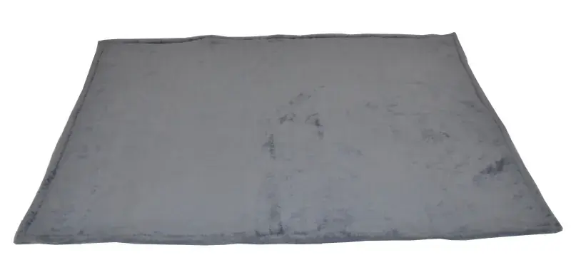 Deka mikroplyš 70x60 cm pro pejska šedá Vrácení Zdarma