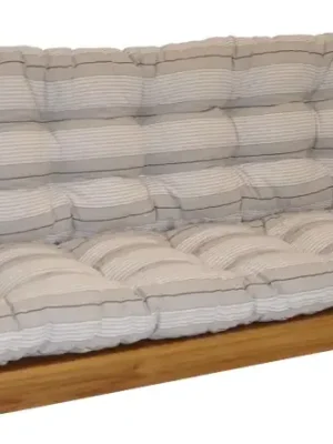 Výhodná Nabídka Polstr na zahradní lavičku 150 cm - antik pruh