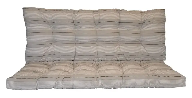 Polstr na zahradní houpačku 120 cm - antik pruh Originální