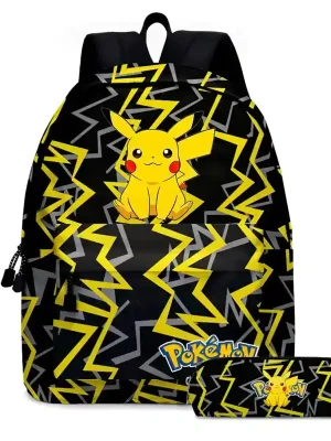 Víkendová Akce Dětský batoh Pikachu s penálem DBBH2183