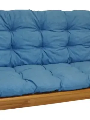 Polstr na zahradní lavičku 150 cm - tyrkysový melír Levný