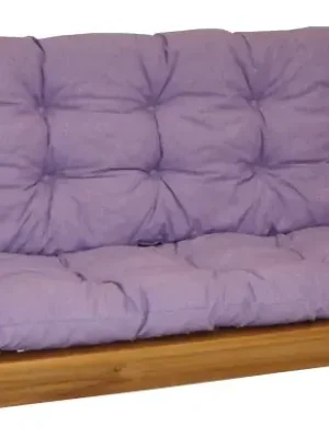 Polstr na zahradní lavičku 150 cm - fialový melír Akce