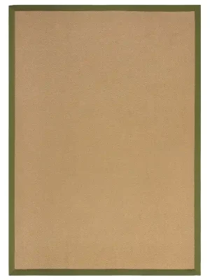 Kusový koberec Herringbone Border Kira Green Finální Výprodej