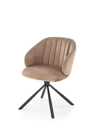 Přímo Od Výrobce Otočná jídelní židle K533 - cappuccino