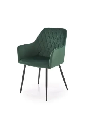 Jídelní židle K558 - zelená Bezpečná Platba