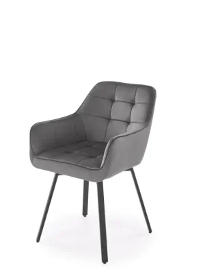 Otočné jídelní křeslo K588 - šedá Must-Have