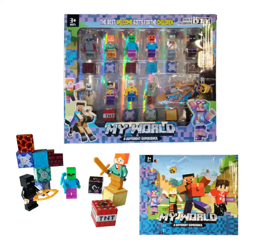 Originální Magnetická stavebnice Minecraft MSTB2298