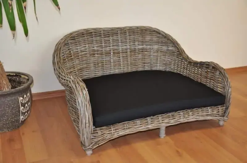 Vrácení Zdarma Pohovka pro psa typ 2 ratan kubu XXL