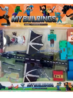 Kolekce figurek Minecraft Ender dragon FIBH2059 - II.jakost Novinka