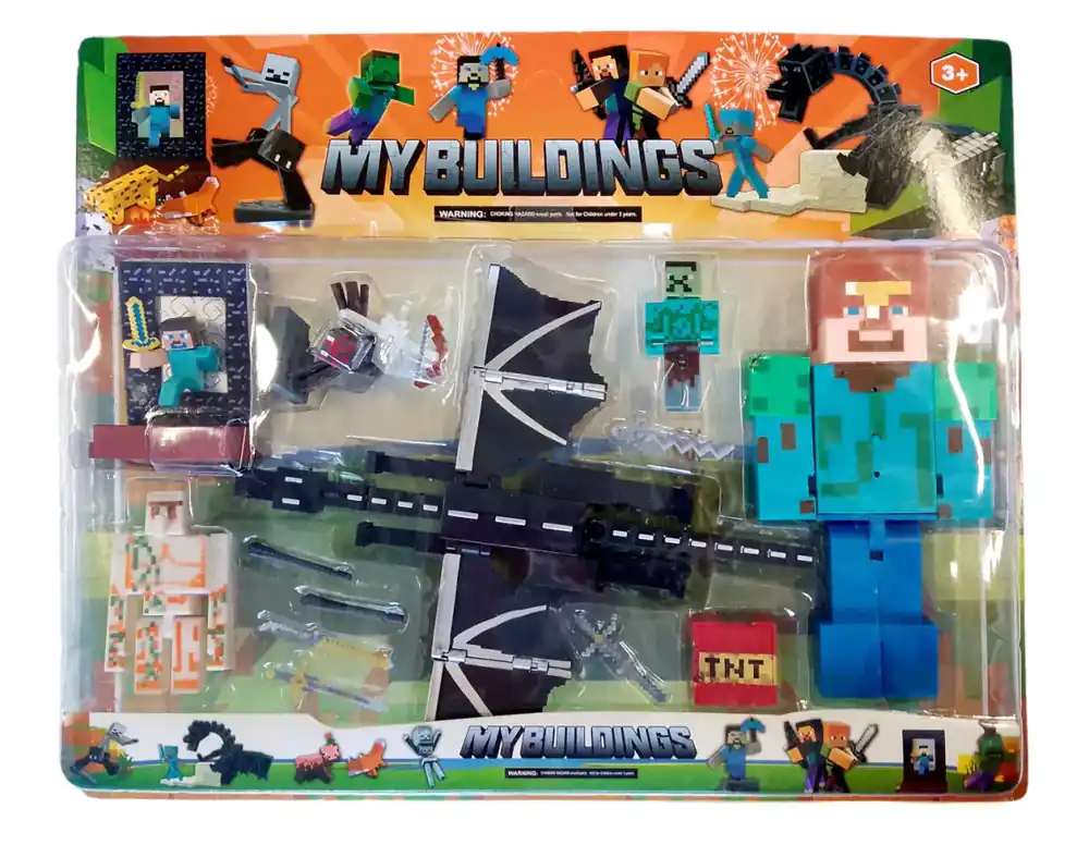 Kolekce figurek Minecraft Ender dragon FIBH2059 - II.jakost Novinka